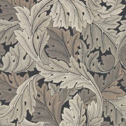 Acanthus Wallpaper Charcoal/Grey