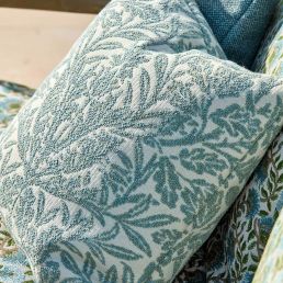 Acorn Weave Outdoor Fabric Mineral Blue