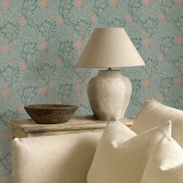 Apple Wallpaper Indigo Antique