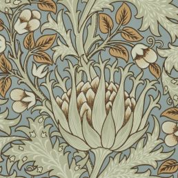 Artichoke Wallpaper Teal/Sage