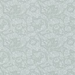 Bachelors Button Wallpaper Silver