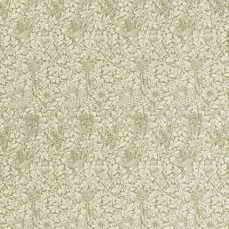 Bird & Anemone Weave Outdoor Fabric Sage
