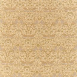 Bird Weave Fabric Ochre