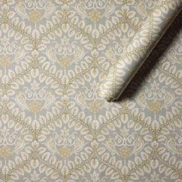 Birds & Grape Wallpaper Burnished Smoke