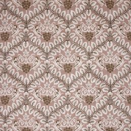 Birds & Grape Wallpaper Chocolate/Blush