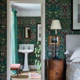 Blackthorn Wallpaper Green