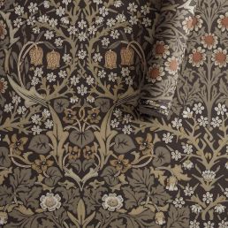 Blackthorn Wallpaper Charcoal