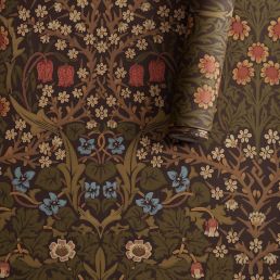 Blackthorn Wallpaper Rosewood
