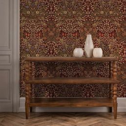 Blackthorn Wallpaper Rosewood
