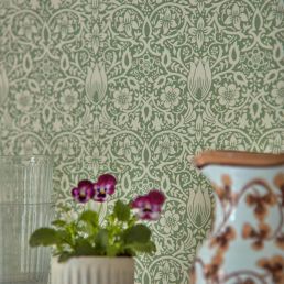Borage Wallpaper Leafy Arbour