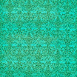 Brer Rabbit Fabric Olive/Turquoise