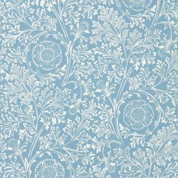 Chamomile Wallpaper China Blue