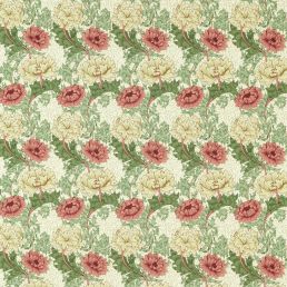 Chrysanthemum Outdoor Fabric Russet