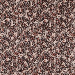 Clover & Vine Weave Fabric Russet