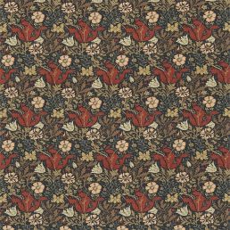 Compton Fabric Faded Terracotta/Multi