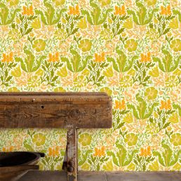 Compton Wallpaper Summer Yellow
