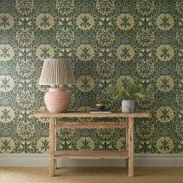 Daisy & Oak Wallpaper Sage/Forest