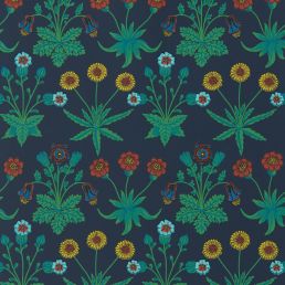 Daisy Wallpaper Midnight