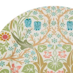 Dessert Plates Set of 4, Multi Multi