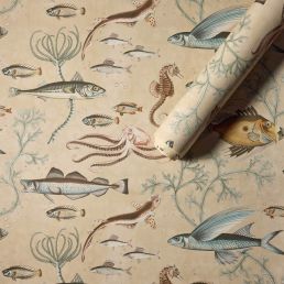 Dory Wallpaper Vellum
