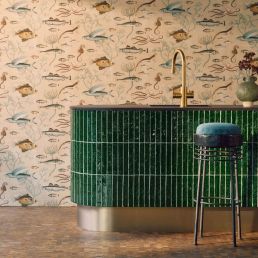 Dory Wallpaper Vellum