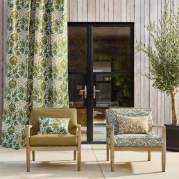 Amble Weave Outdoor Fabric Indigo