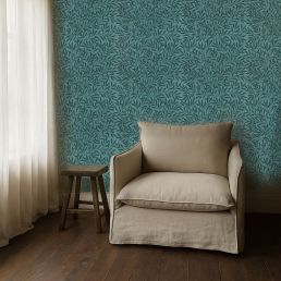 Emerys Willow Wallpaper Emery Blue
