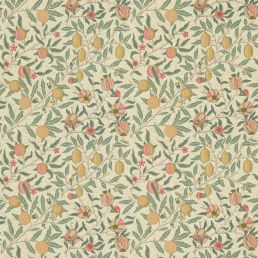 Fruit Fabric Cream/Teal