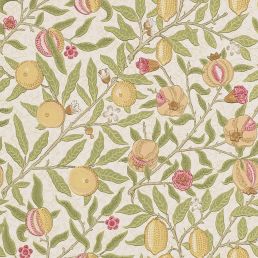 Fruit Wallpaper Limestone/Artichoke