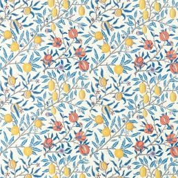 Fruit Fabric Paradise Blue