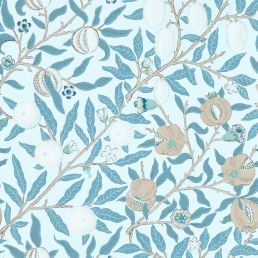Fruit Wallpaper Slate/Vellum