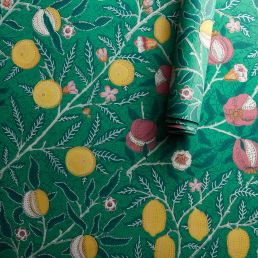 Fruit Wallpaper Tangled Green