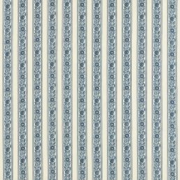 Fruit Stripe Outdoor Fabric Indigo