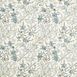 Fruit Wide Width Fabric Mineral Blue