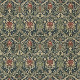 Granada Fabric Indigo/Red