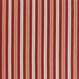 Hammersmith Woven Stripe Outdoor Fabric Red House
