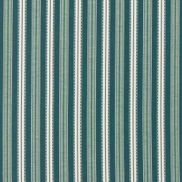 Hammersmith Woven Stripe Outdoor Fabric Teal