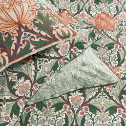 Helena Bedding Set, Peach/Teal Peach/Teal