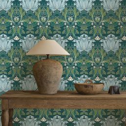 Helena Wallpaper Indigo/Boughs