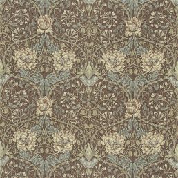 Honeysuckle & Tulip Fabric Bullrush/slate