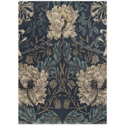 Honeysuckle & Tulip rug Woad/Thyme 48655-MOH0136-05 Woad/Thyme