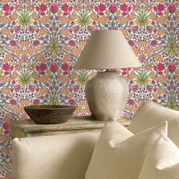Hyacinth Wallpaper Cosmo Pink