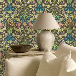 Hyacinth Wallpaper Enchanted Green