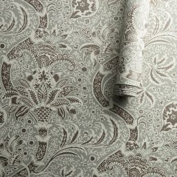 Indian Wallpaper Grey/Pewter