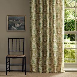 Iris & Rose Fabric Gold