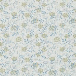 Jasmine Wallpaper Ecru/Woad