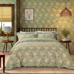 Laceflower Bedding Set, Tobacco/Pistachio Tobacco/Pistachio