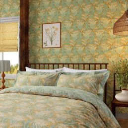 Laceflower Bedding Set, Tobacco/Pistachio Tobacco/Pistachio