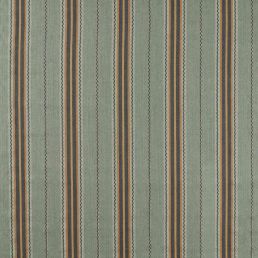 Lechlade Stripe Fabric Bayleaf/Ochre