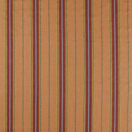 Lechlade Stripe Fabric Mulberry/Apricot